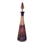 Carafe en cristal de boh�me