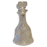 Carafe en cristal cisel, cristal d'arques
