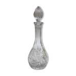 Carafe  decanter vin en cristal de bohme taille diamant