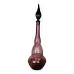 Carafes empoli italienne en verre souffl bouche