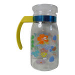Carafe  fleurs vintage annes 70