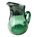 Carafe , pichet , broc à eau en verre soufflé 1. 4 l Carafe , pichet , broc à eau en verre soufflé 1. 4 l