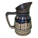 Carafe pichet  vin style bistrot taverne cramique verni p. 65. 50cl