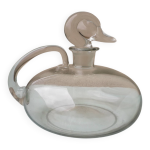 Carafe en verre canard Carafe en verre canard