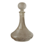 Carafe en verre cisel� vintage