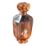 Carafe en verre de d�pression rose