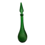 Carafe en verre d empoli vintage italy