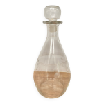 Carafe en verre grav�
