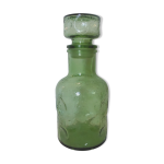 Carafe verre vert bossel