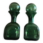 Carafe en verre vintage