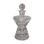 Carafe  vin avec bouchon sur socle en cristal