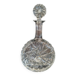 Carafe � whisky en cristal de boh�me