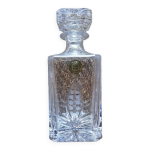 Carafe � whisky en cristal taill� � la main vintage