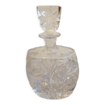 Carafe à whisky ovale en cristal taillé Carafe à whisky ovale en cristal taillé