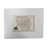 Carte ancienne de la creuse