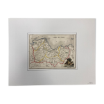Carte ancienne ctes du nord
