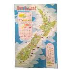Carte de nouvelle - zlande