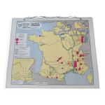 Carte scolaire vintage