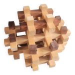 Casse - tte en bois et boules janod