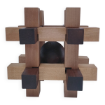 Casse - tte bois xl annes 80