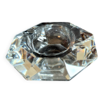 Cendrier art dco octogonal en cristal val st lambert