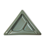 Cendrier cramique triangulaire villeroy & boch