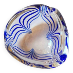 Cendrier en cristal murano 1970