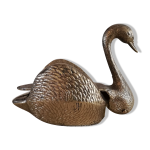 Cendrier en rgule en forme de cygne