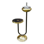 Cendrier sur pied art d�co en laiton et m�tal