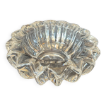 Cendrier en verre moul� art d�co de pierre d avesn - vide - poche art d�co