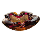 Cendrier en verre murano attribu� � alessendro mandruzzato 1970