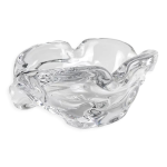 Cendrier vide - poches forme organique cristallerie lorraine