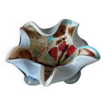 Cendrier vide - poche  tutti frutti  de dino martens en verre de m