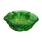 Cendrier vintage en albtre vert romano bianchi