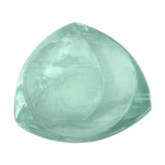 Cendrier vintage des annes 60 - 70 en verre vert