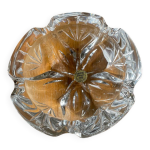 Cendrier vintage en cristal d arques taill
