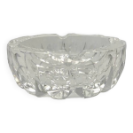 Cendrier vintage en cristal saint louis , modle ambassadeur