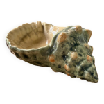 Cramique coquillage vide poche ou cendrier 1970