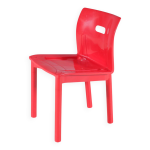 Chaises ��4870�� des ann�es 1980, con�ues par anna castelli ferrieri pour kartell, italie.
