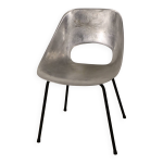 Chaise aluminium mod�le  tulipe  de pierre guariche �dition steiner, 1960