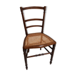 Chaise ancienne canne
