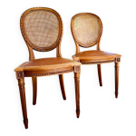 Chaises anciennes mdaillon