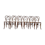 Chaises antique canne