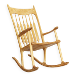 Chaise  bascule inspire de sam maloof