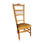 Chaise basse dite  chaise de nourrice  style louis xv