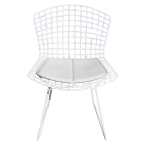 Chaise bertoia blanche knoll