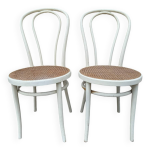 Chaises bistro canne des 1920