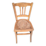 Chaise de bistrot cannage style thonet ou baumann
