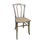 Chaise bistrot canne