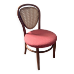 Chaise bistrot canne enfant vintage